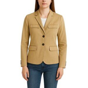 J. CREW Deconstructed Twill Blazer